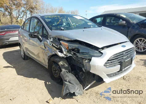 2016 Ford Fiesta S из США, поврежденный, VIN 3FADP4AJ9GM106892